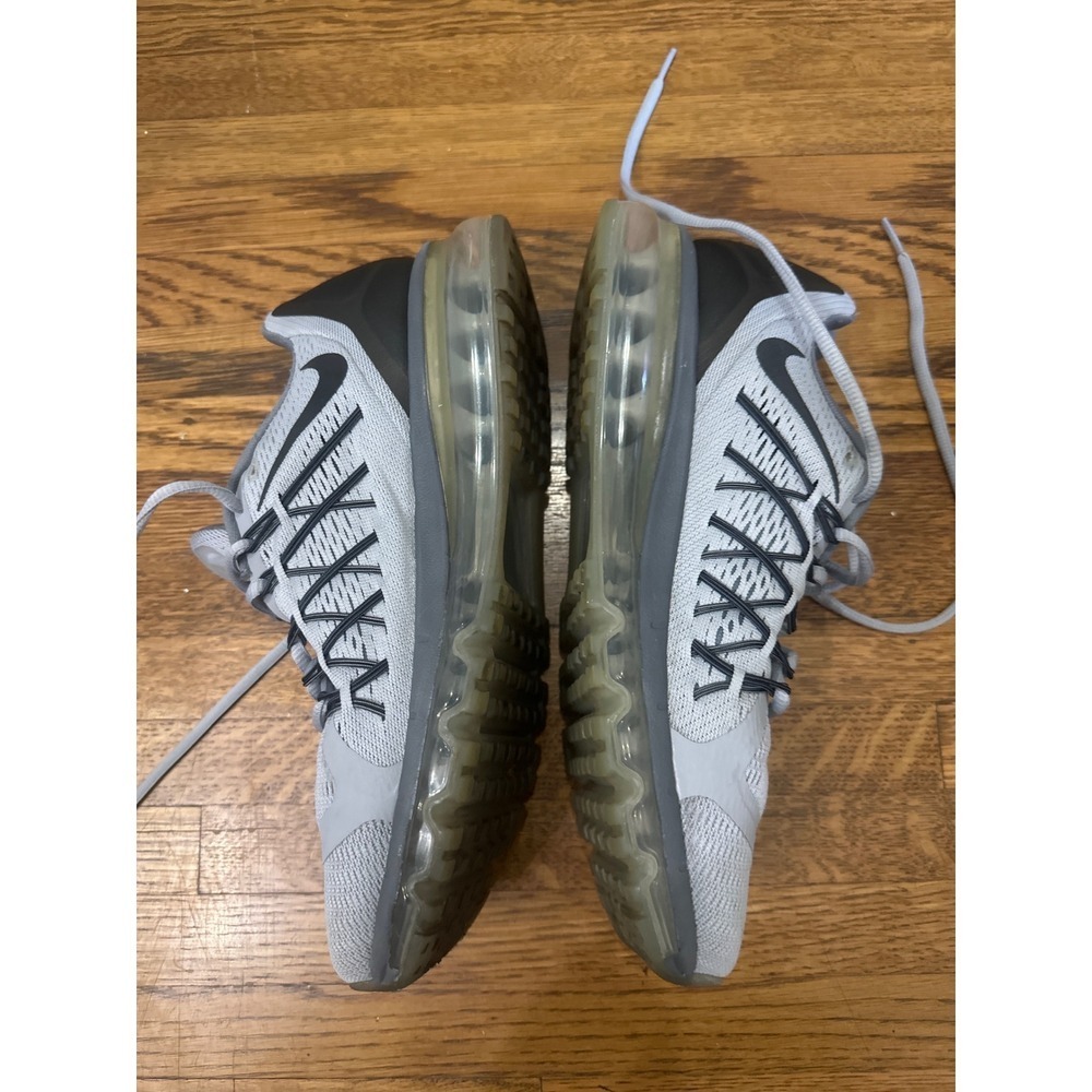 Nike Air Max 2015 Men's Running Shoes Wolf Grey Black Size 9.5 - Picture 3 of 8